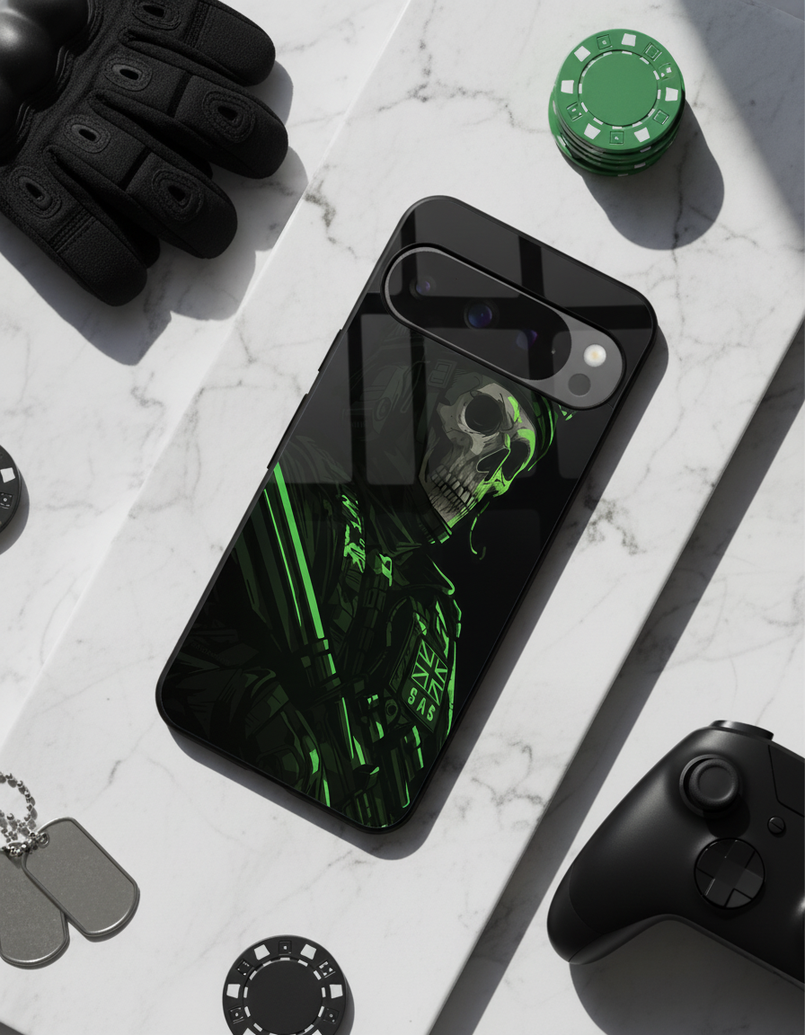 COD Zombie Premium Glass Back Cover For Google Pixel 7,8,9,10 Series The Case & Co India