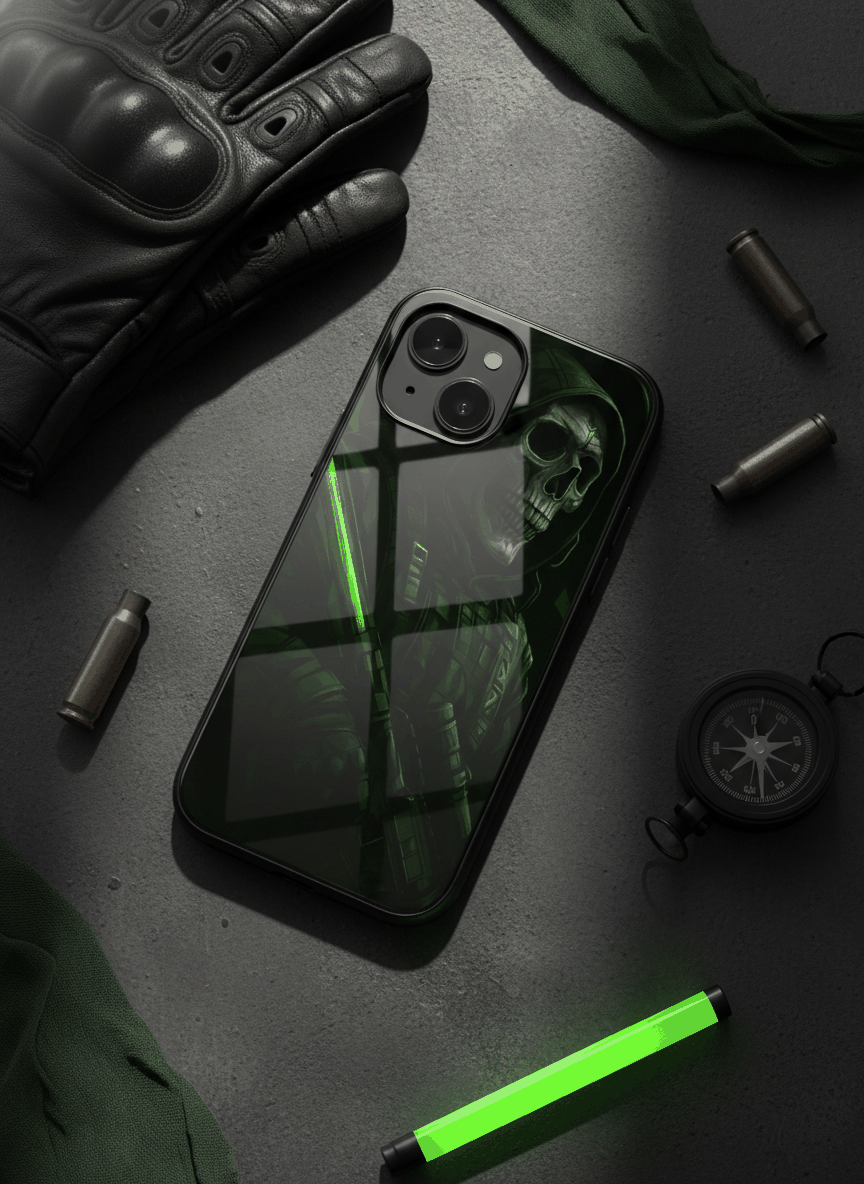 COD Zombie Premium Glass Back Cover For iPhone 14-17 Models The Case & Co India