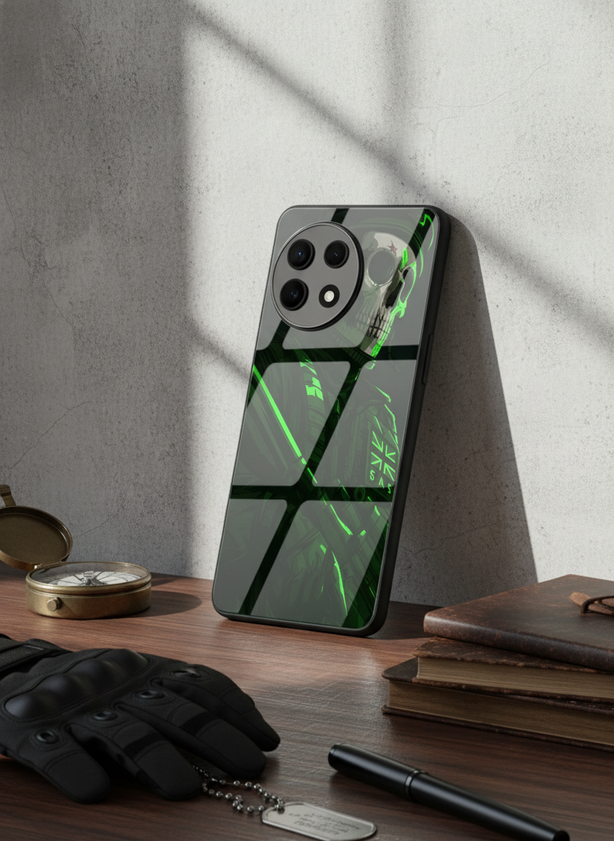 COD Zombie Premium Glass Back Cover For One Plus 13, 12, 11, 10 The Case & Co India