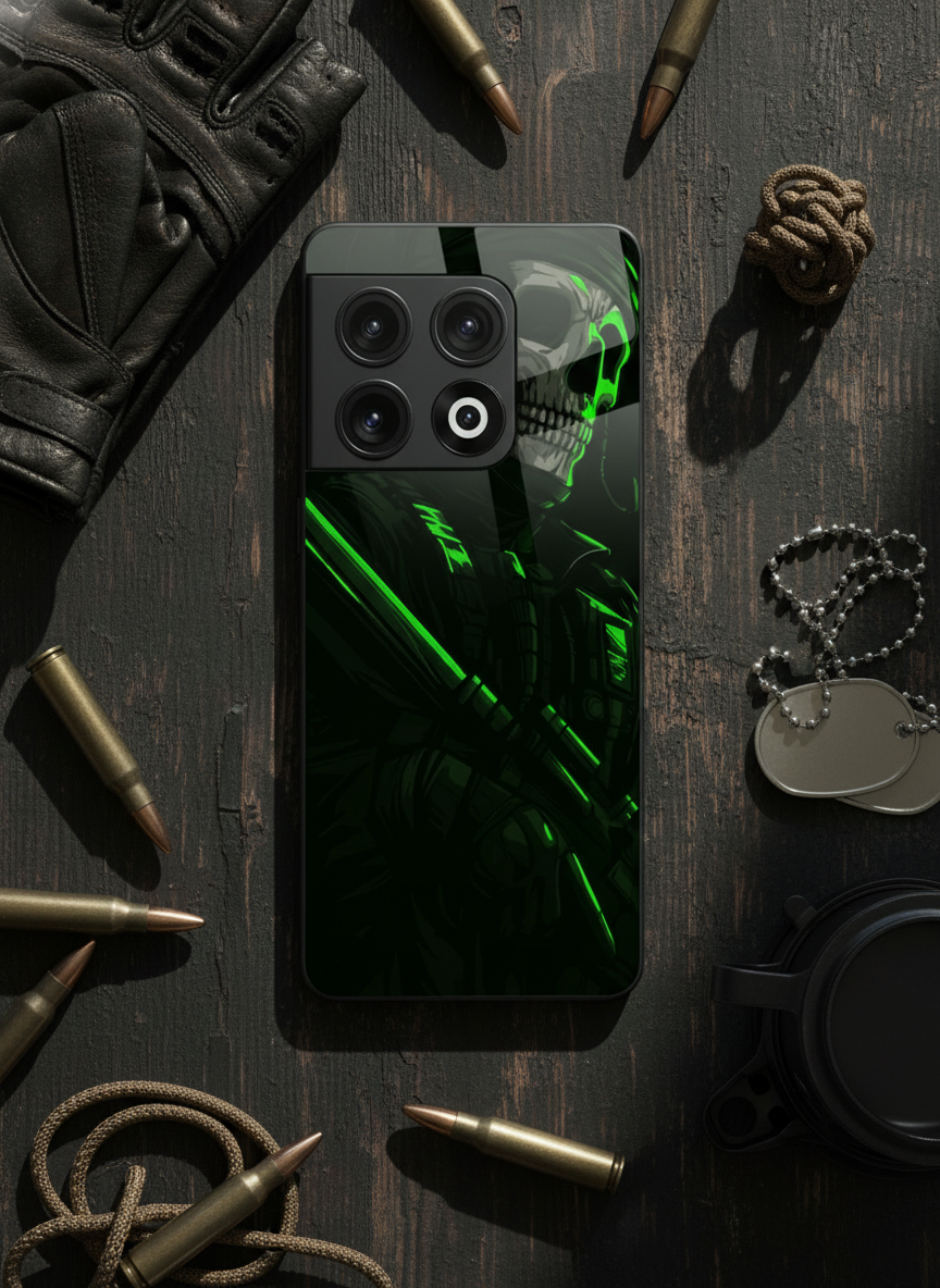 COD Zombie Premium Glass Back Cover For One Plus 13, 12, 11, 10 The Case & Co India