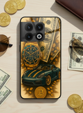 Crypto King Premium Glass Back Cover For One Plus 13, 12, 11, 10 The Case & Co India
