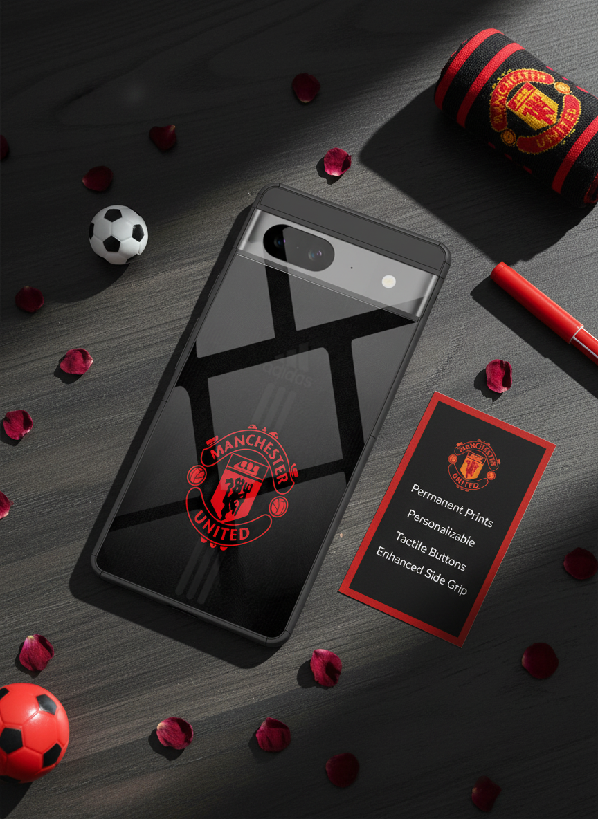 Dark Mode FC Premium Glass Back Cover For Google Pixel 7,8,9,10 Series The Case & Co India