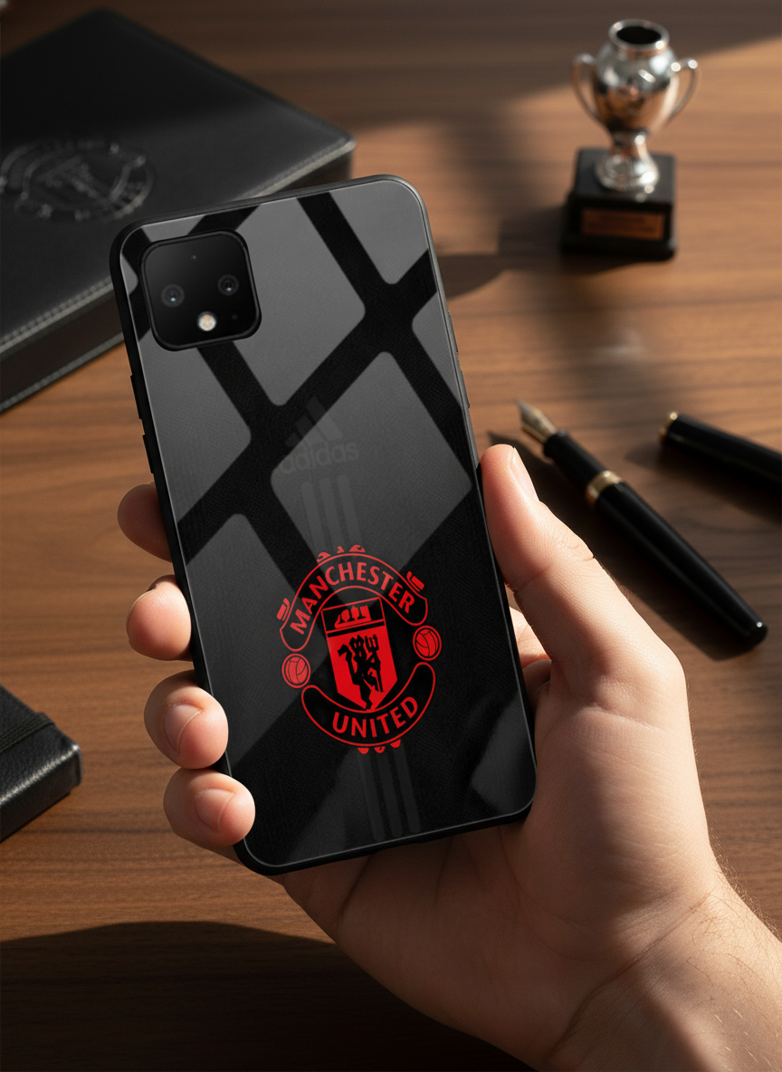 Dark Mode FC Premium Glass Back Cover For Google Pixel 7,8,9,10 Series The Case & Co India