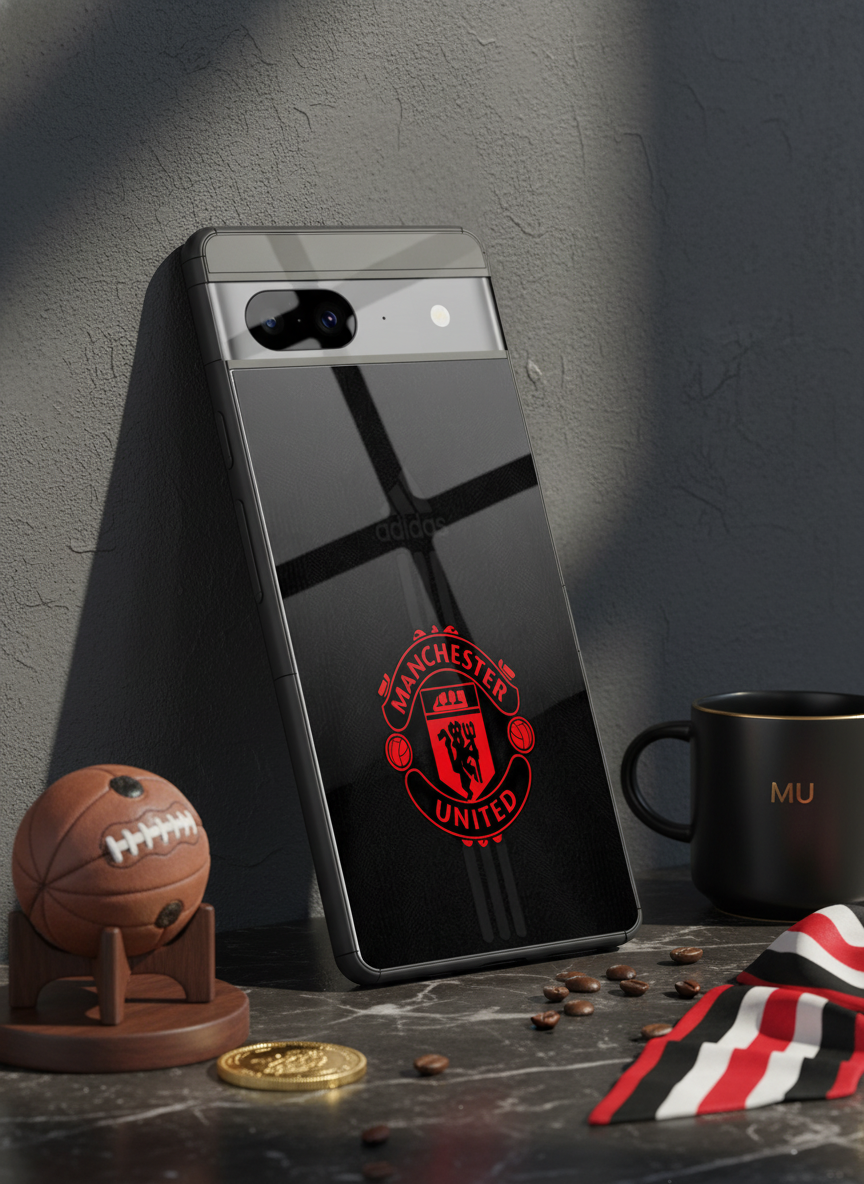 Dark Mode FC Premium Glass Back Cover For Google Pixel 7,8,9,10 Series The Case & Co India