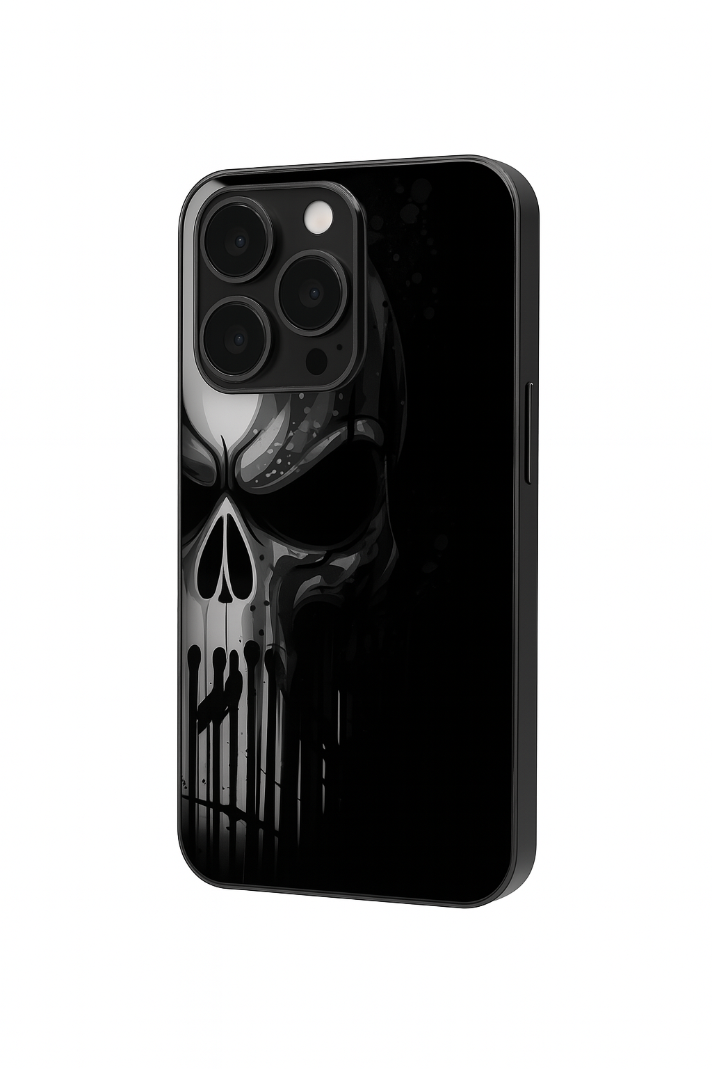 Deathmark Premium Glass Back Cover For iPhone 14-17 Models The Case & Co India