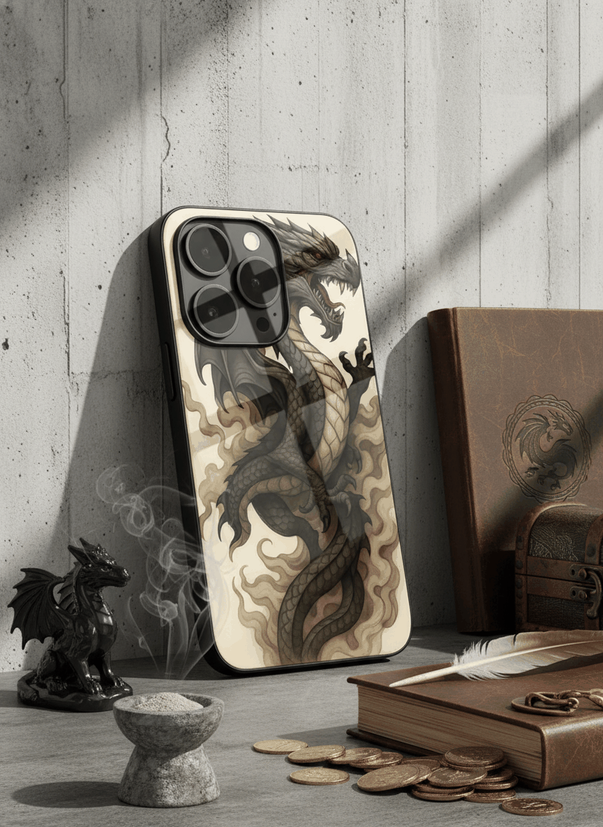 Dragon Glass Back Cover For iPhone 11-17 The Case & Co