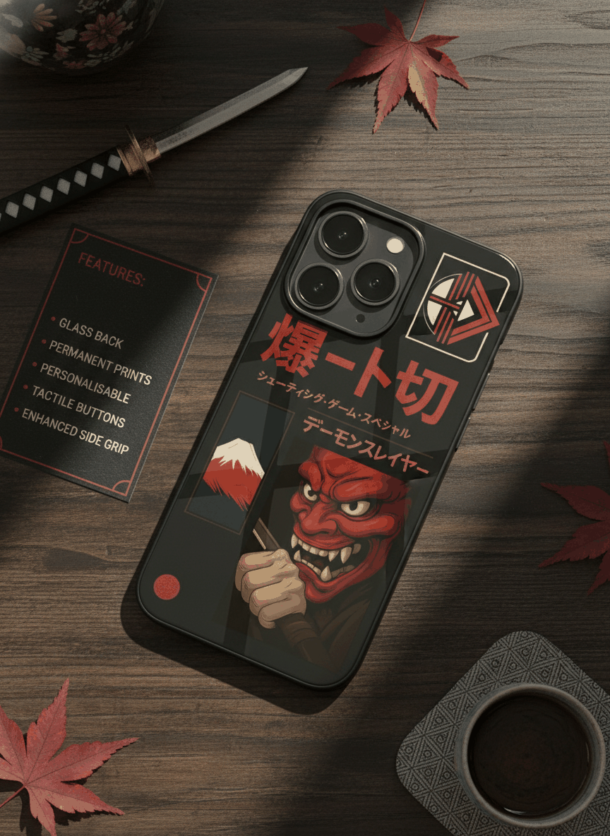 Dragon Graffiti Premium Glass Back Cover For iPhone 14-17 Models The Case & Co India