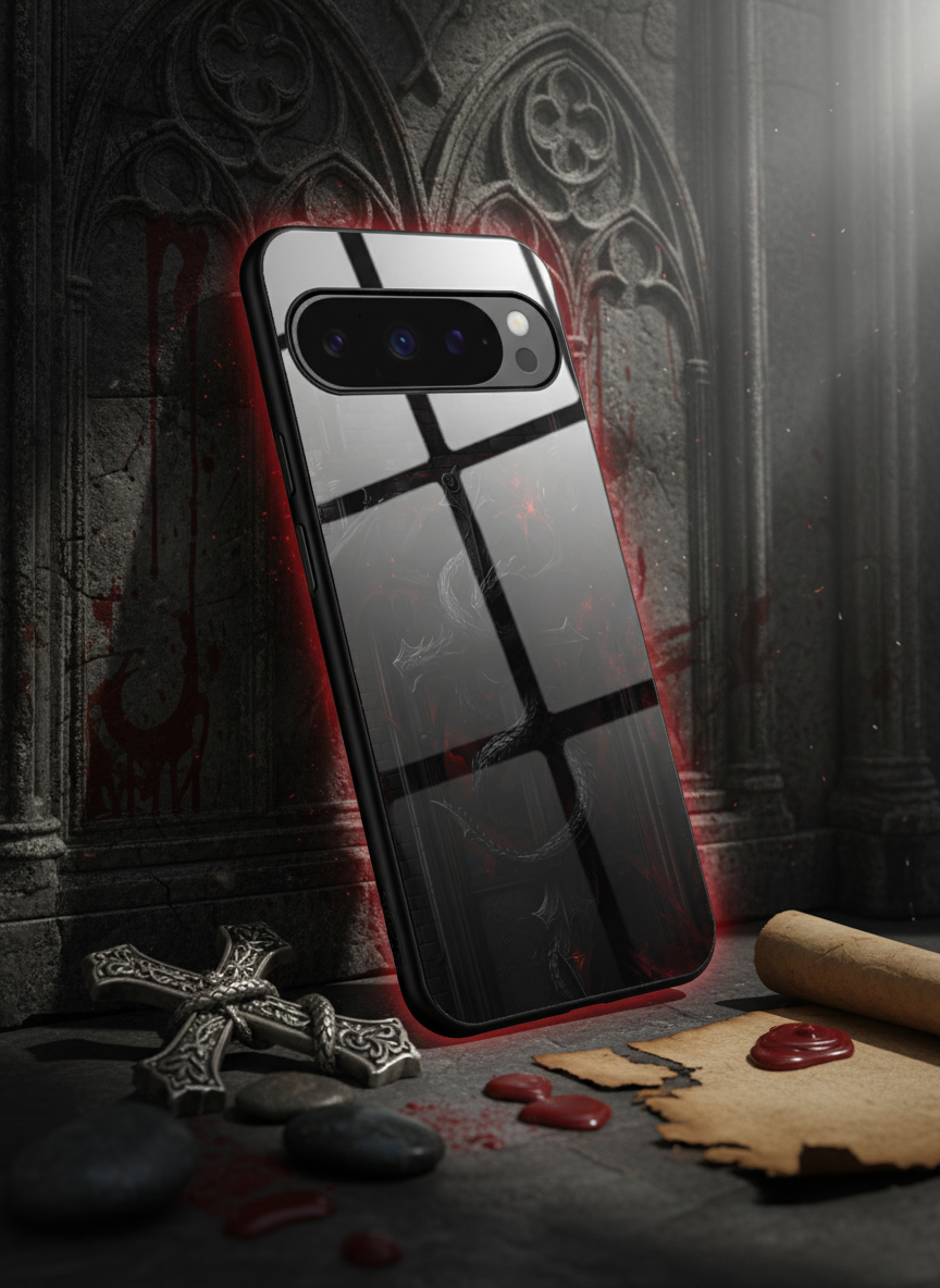Drakonis Premium Glass Back Cover For Google Pixel 7,8,9,10 Series The Case & Co India