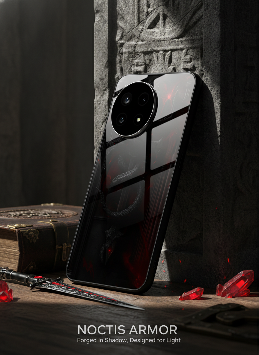 Drakonis Premium Glass Back Cover For One Plus 13, 12, 11, 10 The Case & Co India