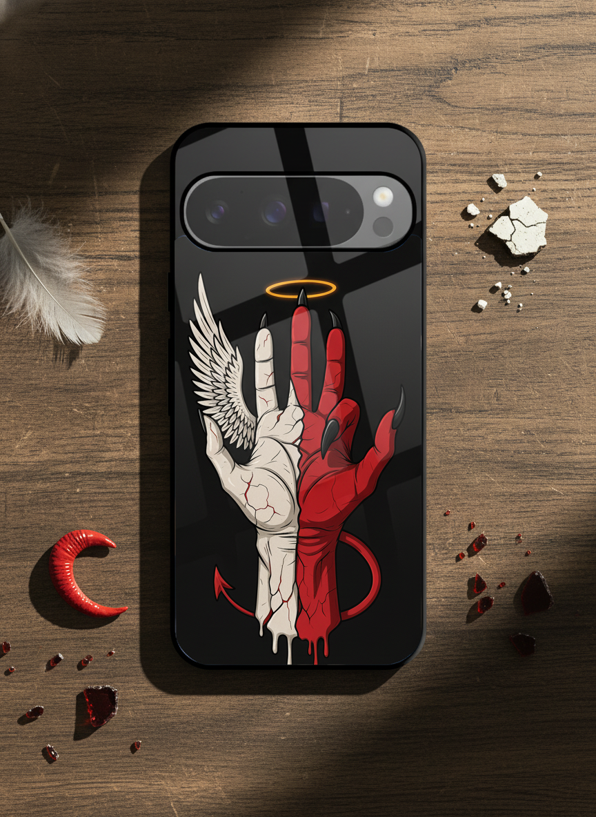 Duality Premium Glass Back Cover For Google Pixel 7,8,9,10 Series The Case & Co India