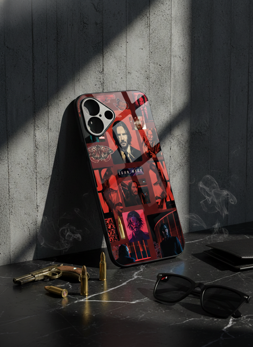The Boogeyman Premium Glass Back Cover For iPhone 11-17 Models