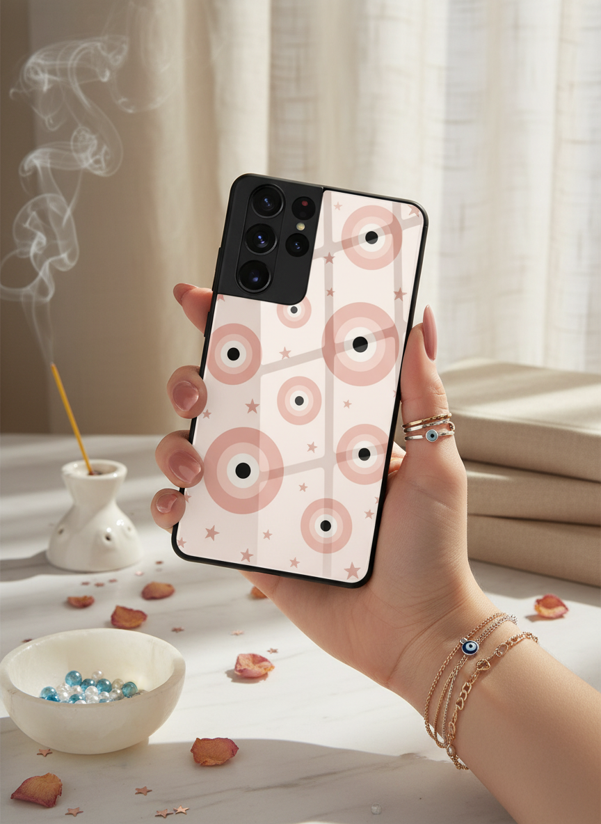 Eye Of Protection Dreamy Orbit Premium Glass Back Cover For Galaxy S Series The Case & Co India