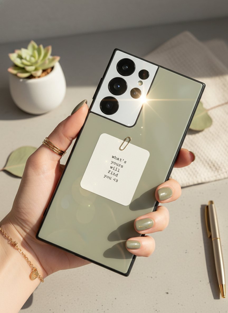 Find You Premium Glass Back Cover For Galaxy S Series The Case & Co India