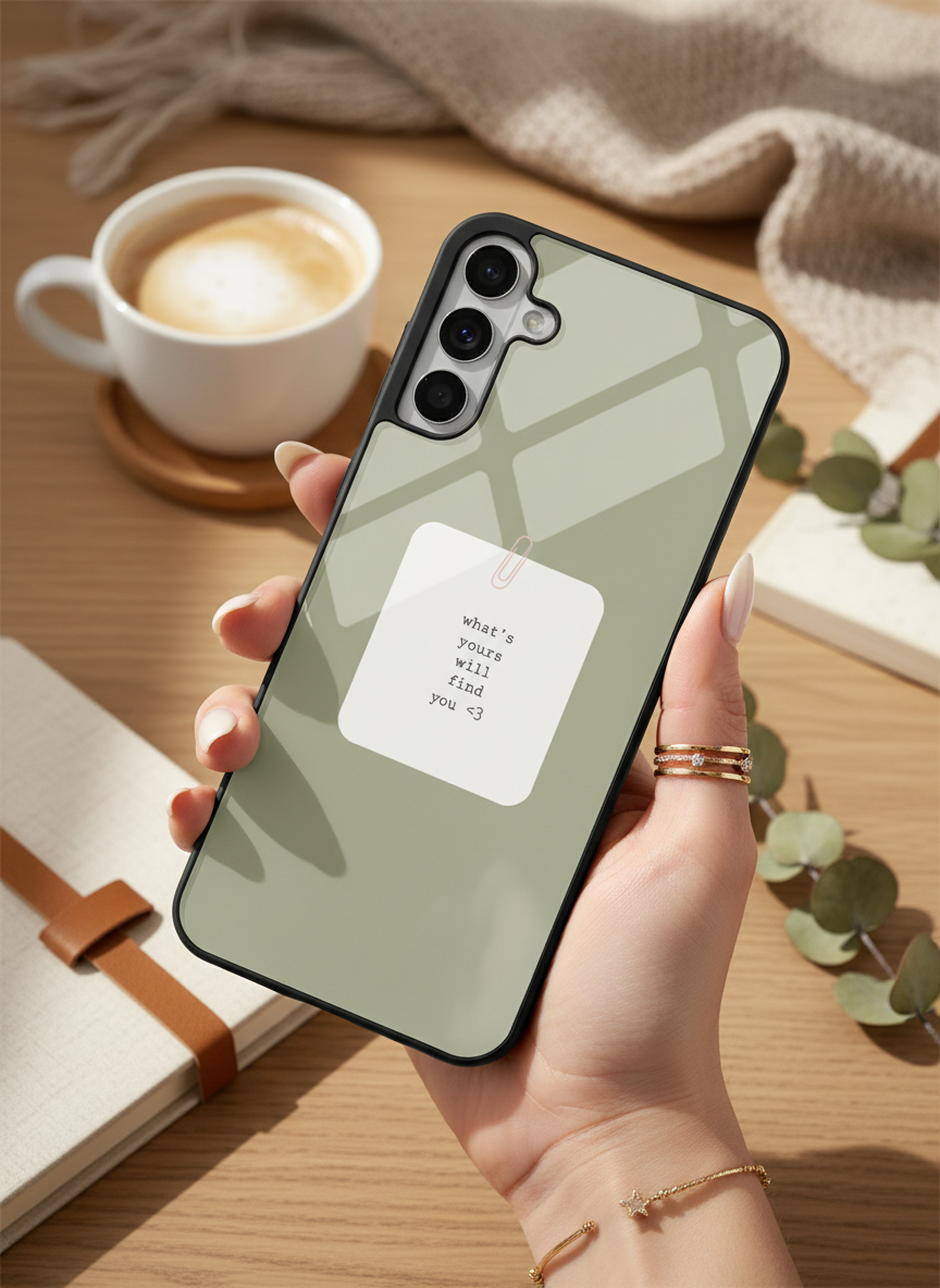 Find You Premium Glass Back Cover For Galaxy S Series The Case & Co India
