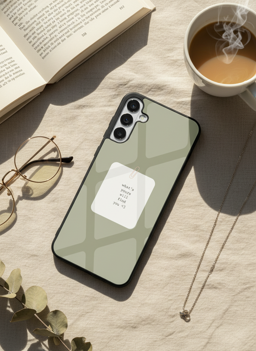 Find You Premium Glass Back Cover For Galaxy S Series The Case & Co India