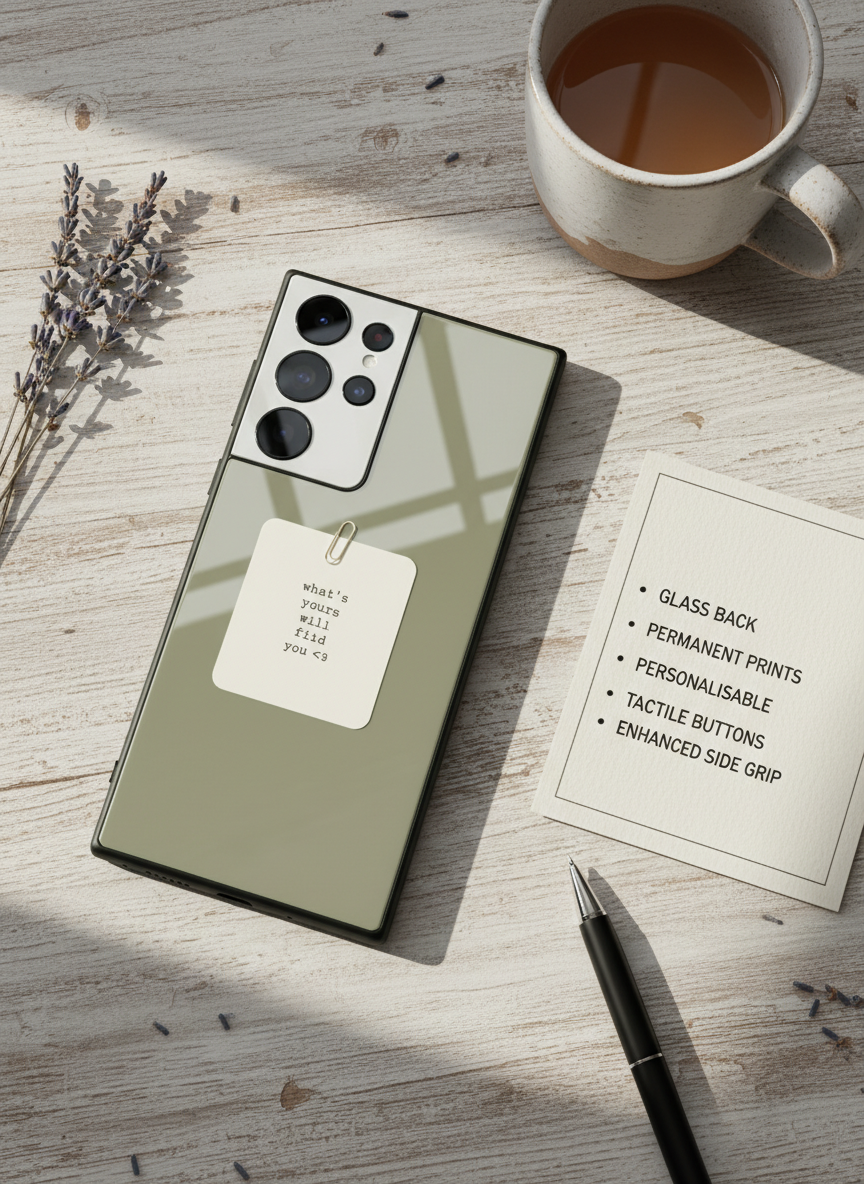 Find You Premium Glass Back Cover For Galaxy S Series The Case & Co India