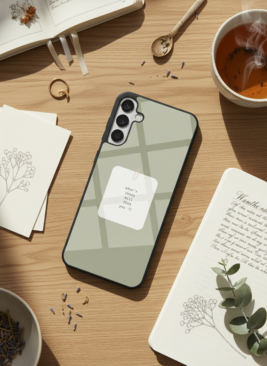 Find You Premium Glass Back Cover For Galaxy S Series The Case & Co India