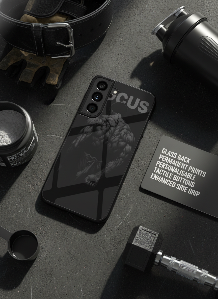Focus Premium Glass Back Cover For Galaxy S Series The Case & Co India