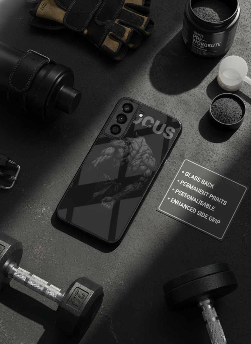 Focus Premium Glass Back Cover For Galaxy S Series The Case & Co India