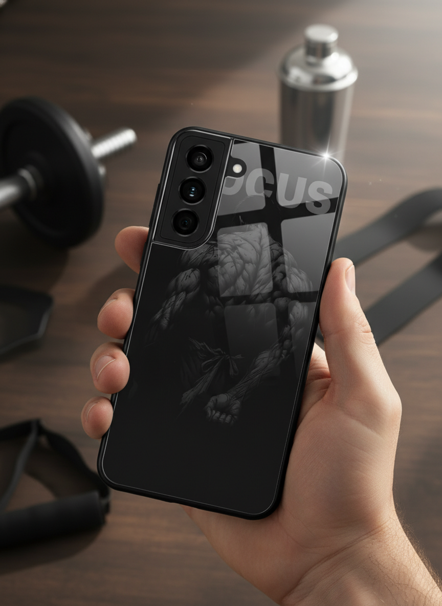 Focus Premium Glass Back Cover For Galaxy S Series The Case & Co India