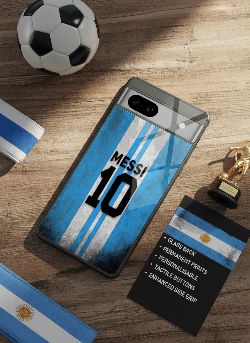 Goat 10 Premium Glass Back Cover For Google Pixel 7,8,9,10 Series The Case & Co India