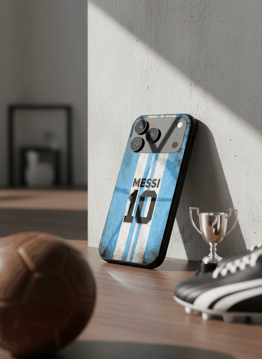 GOAT 10 Premium Glass Back Cover For iPhone 14-17 Models The Case & Co India