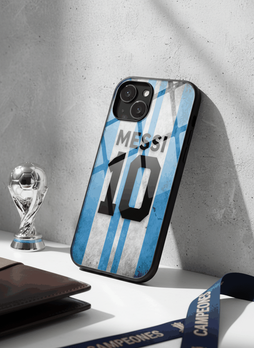 GOAT 10 Premium Glass Back Cover For iPhone 14-17 Models The Case & Co India
