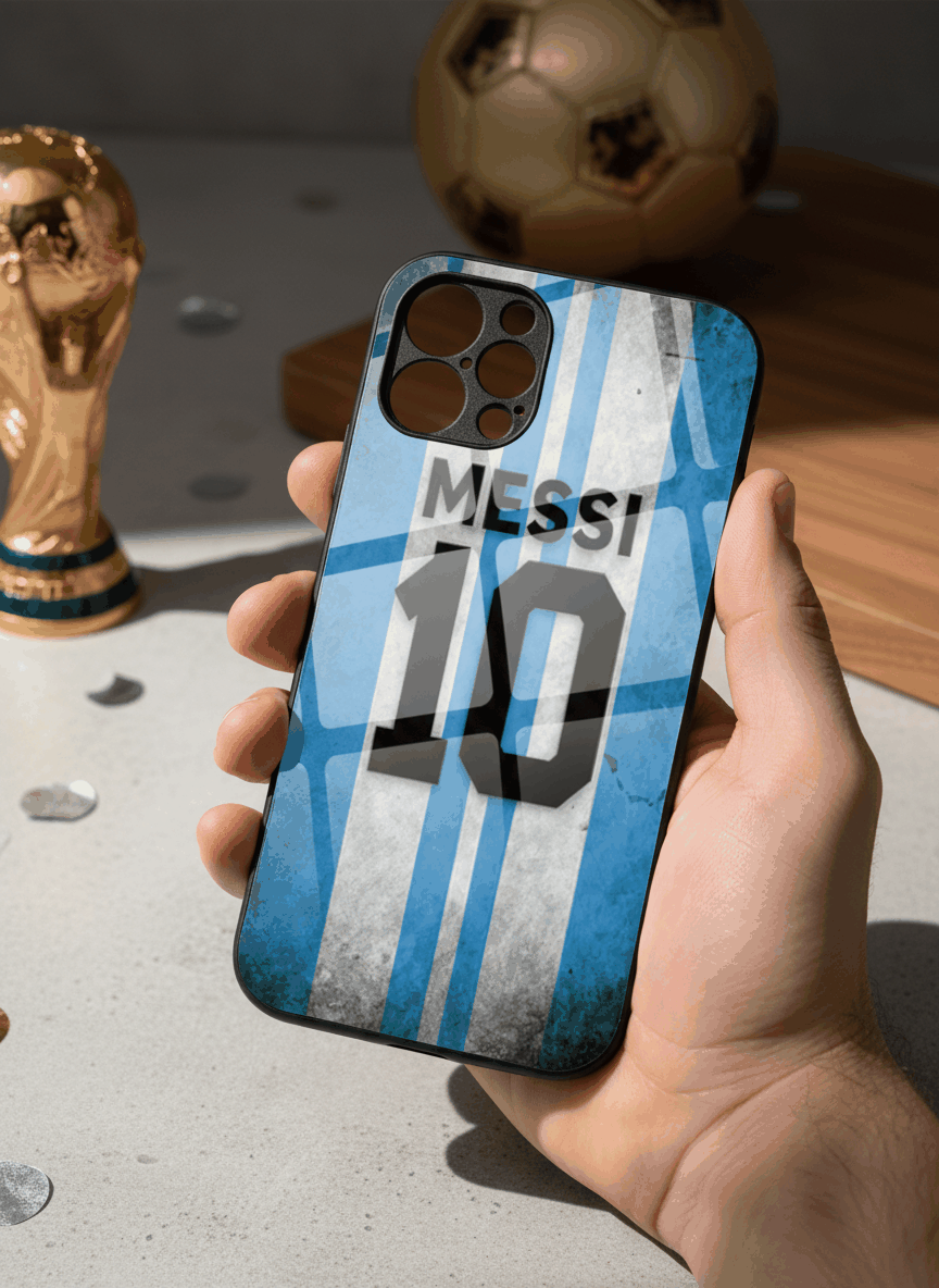 GOAT 10 Premium Glass Back Cover For iPhone 14-17 Models The Case & Co India