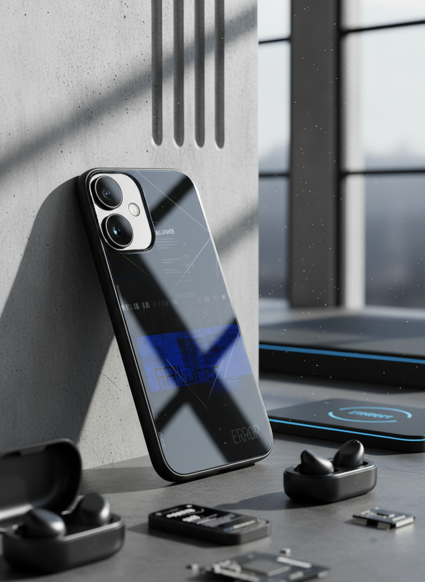 Hacker Premium Glass Back Cover For iPhone 14-17 Models The Case & Co India