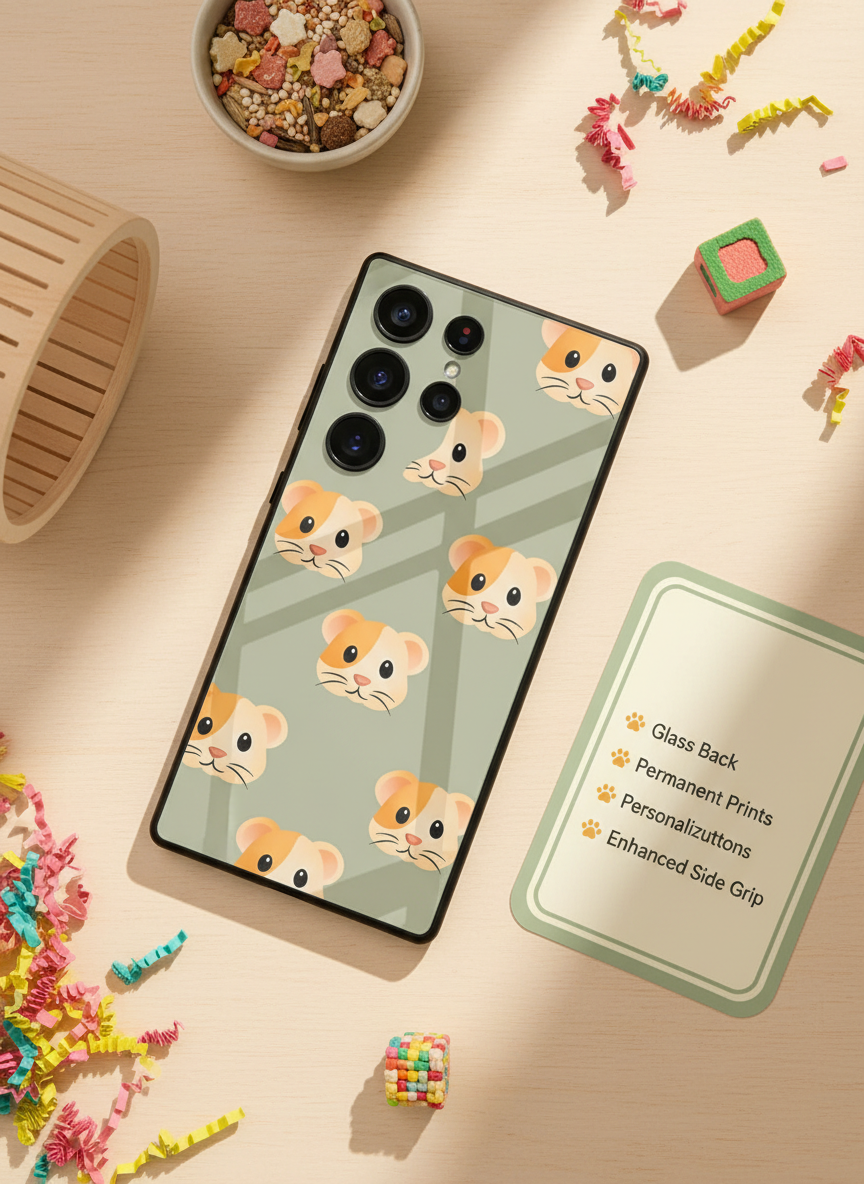 Hello Rabbis Premium Glass Back Cover For Galaxy S Series The Case & Co India