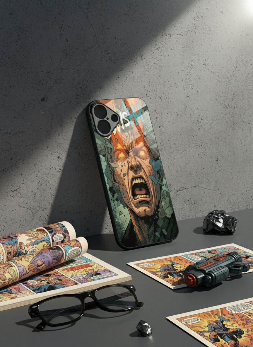 Home Lander is on its way  Premium Glass Back Cover For iPhone 14-17 Models The Case & Co India
