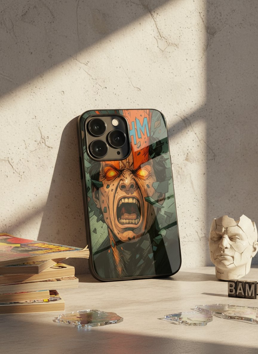 Home Lander is on its way  Premium Glass Back Cover For iPhone 14-17 Models The Case & Co India