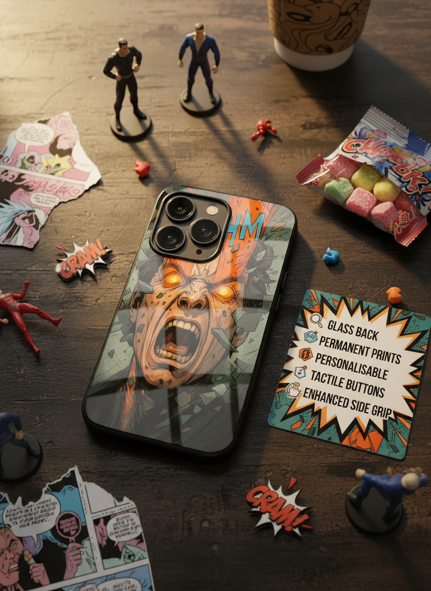 Home Lander is on its way  Premium Glass Back Cover For iPhone 14-17 Models The Case & Co India