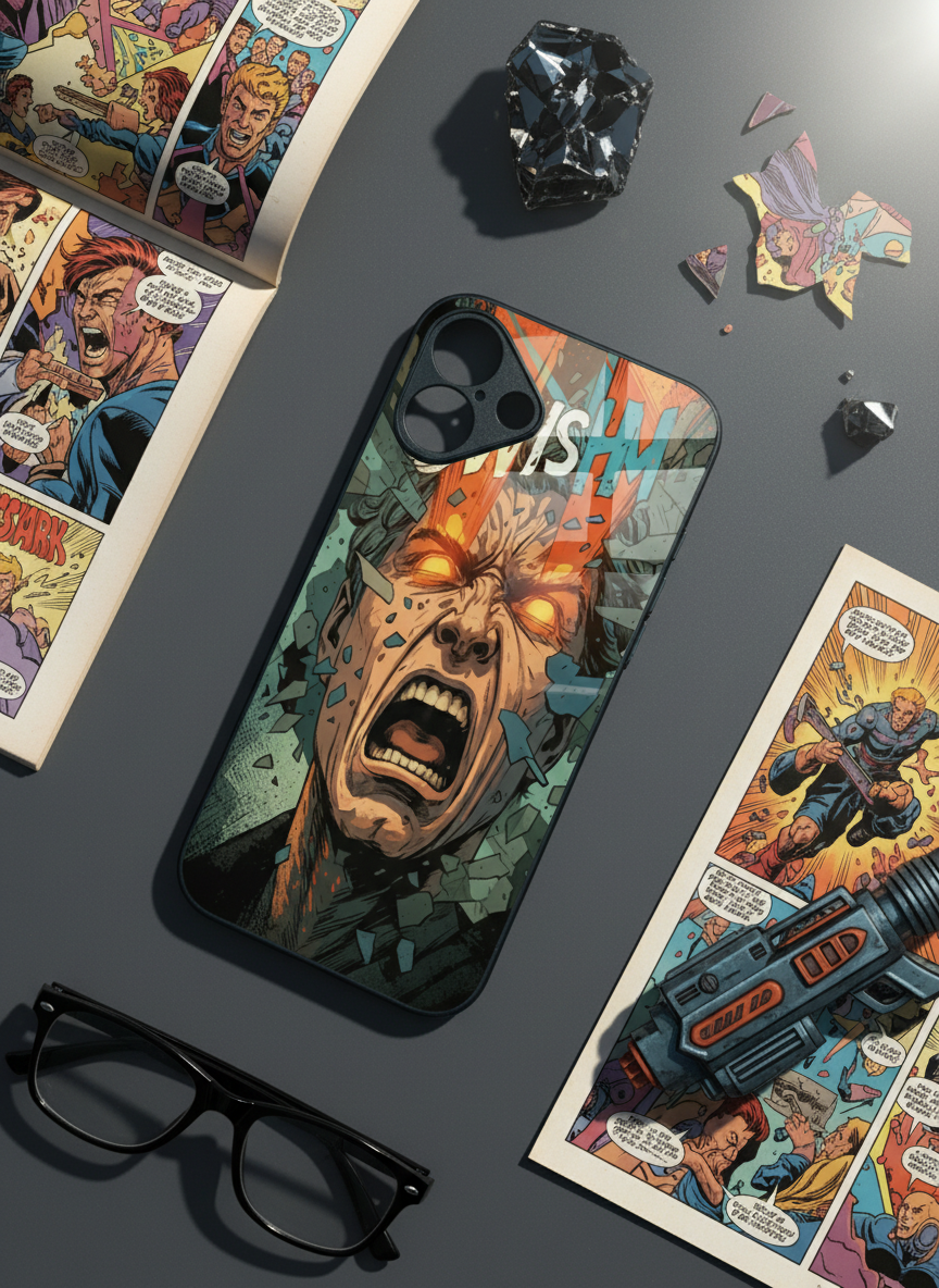 Home Lander is on its way  Premium Glass Back Cover For iPhone 14-17 Models The Case & Co India
