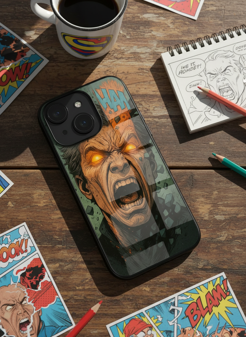 Home Lander is on its way  Premium Glass Back Cover For iPhone 14-17 Models The Case & Co India