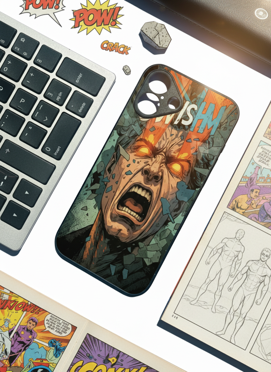 Home Lander is on its way  Premium Glass Back Cover For iPhone 14-17 Models The Case & Co India