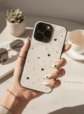 Minimal LOVE Premium Glass Back Cover For iPhone 14-17 Models The Case & Co India