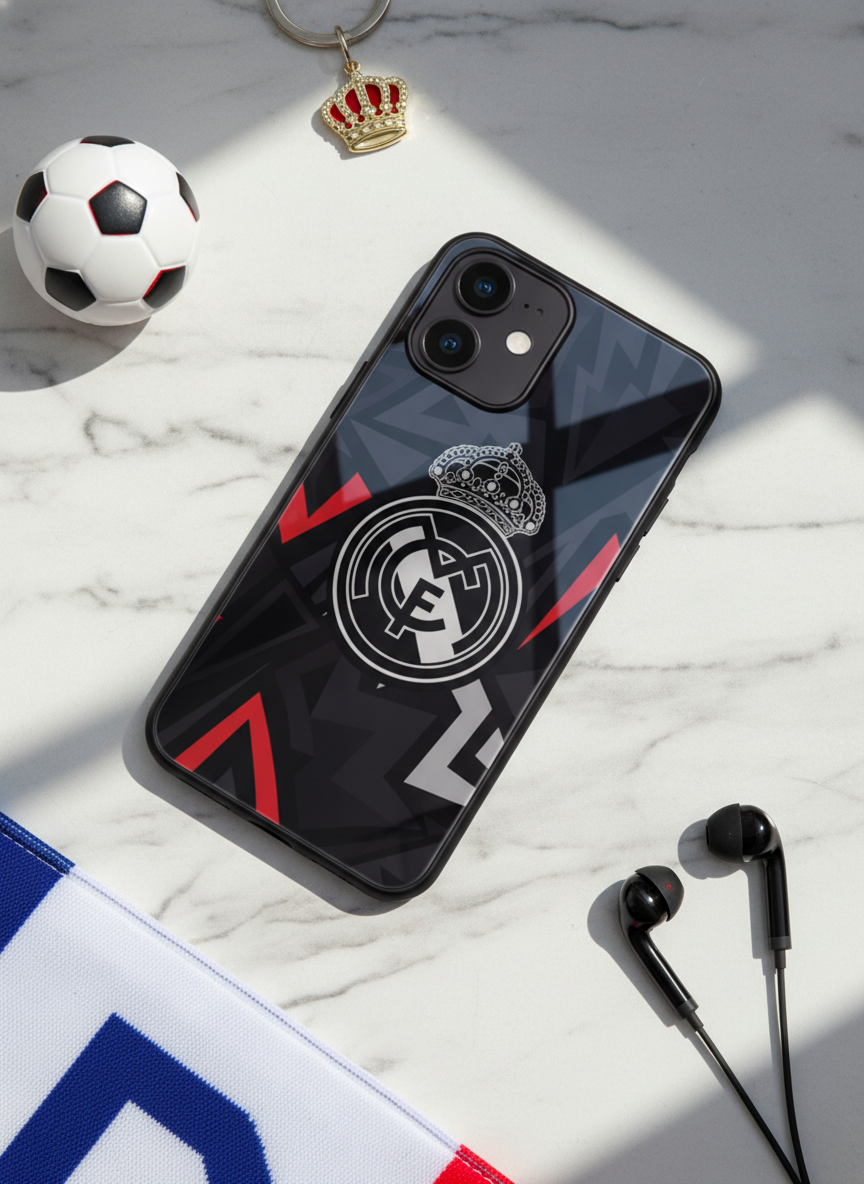 Monarch Eleven Premium Glass Back Cover For iPhone 14-17 Models The Case & Co India