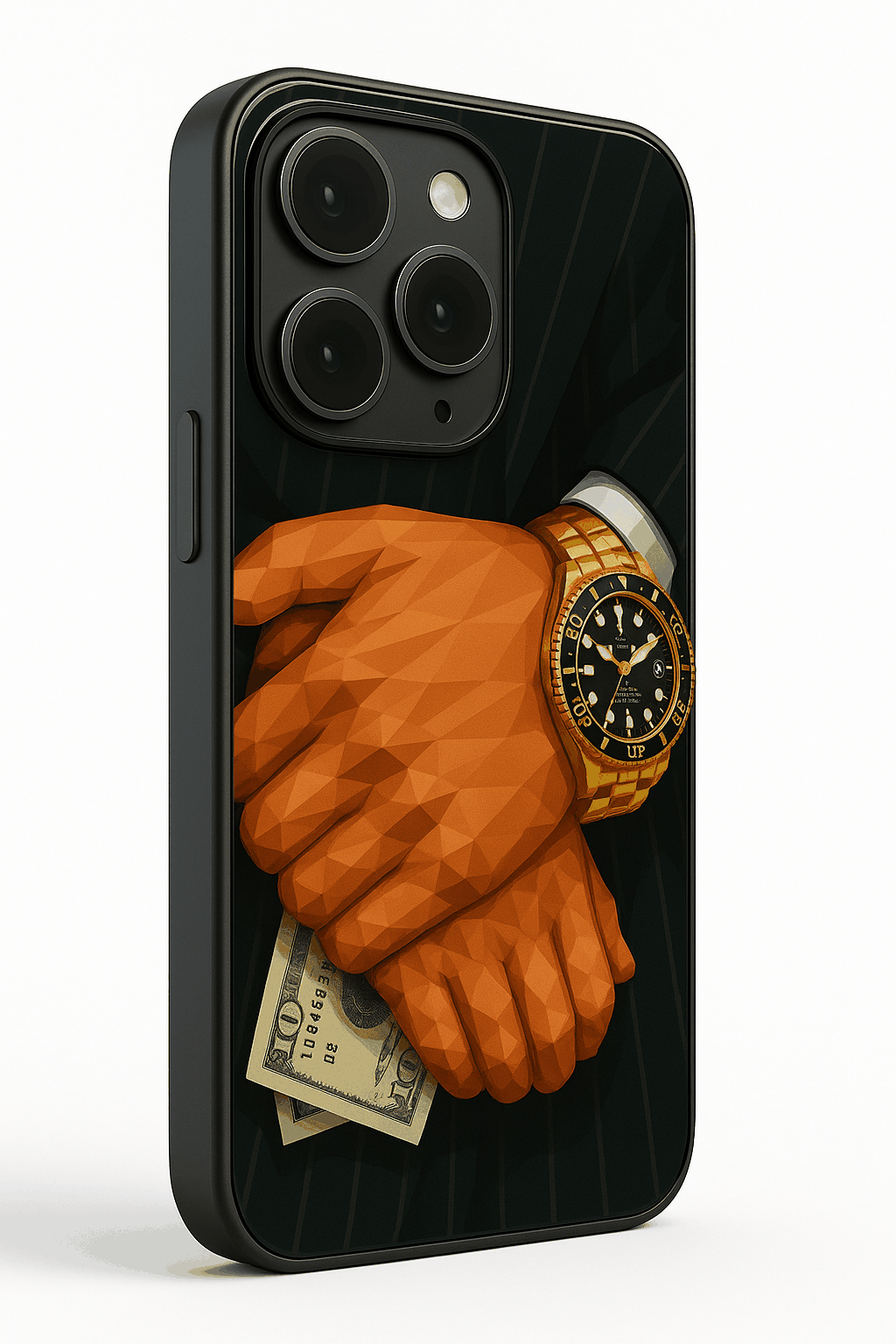 Money Matters Premium Glass Back Cover For iPhone 14-17 Models The Case & Co India
