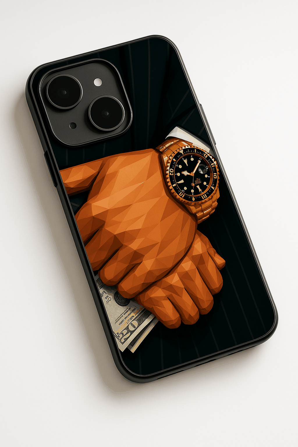 Money Matters Premium Glass Back Cover For iPhone 14-17 Models The Case & Co India