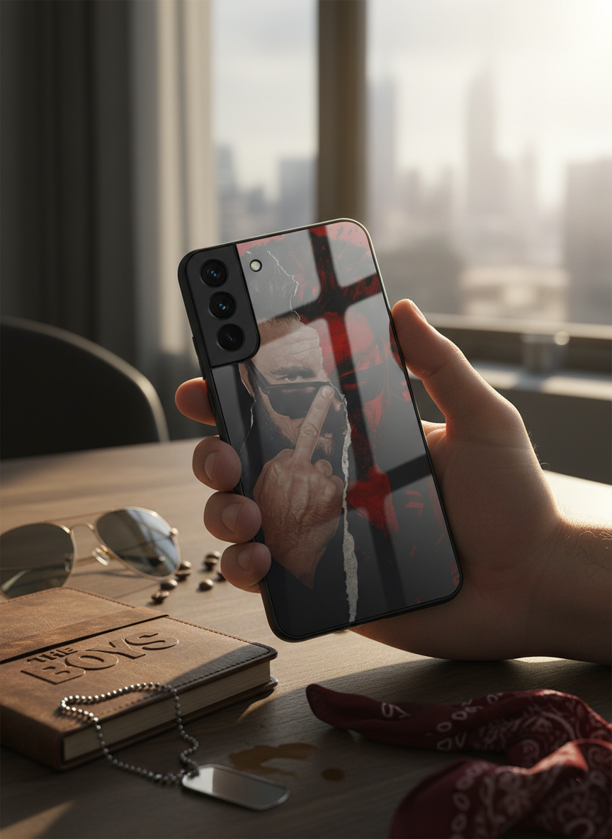 No Limits Premium Glass Back Cover For Galaxy S Series The Case & Co India