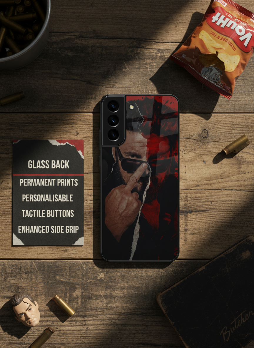 No Limits Premium Glass Back Cover For Galaxy S Series The Case & Co India