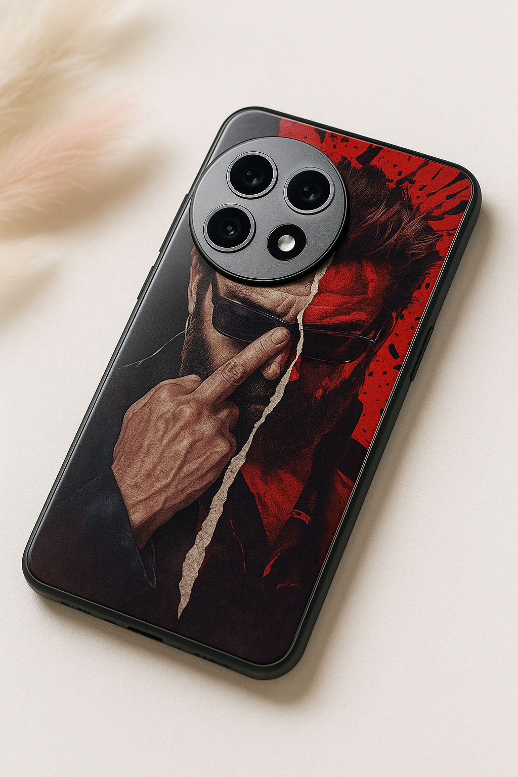 No Limits Premium Glass Back Cover For One Plus 13, 12, 11, 10 The Case & Co India