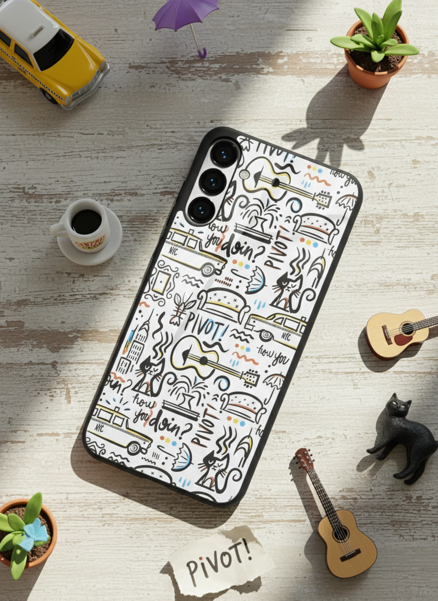 NYC Vibes Premium Glass Back Cover For Galaxy S Series The Case & Co India
