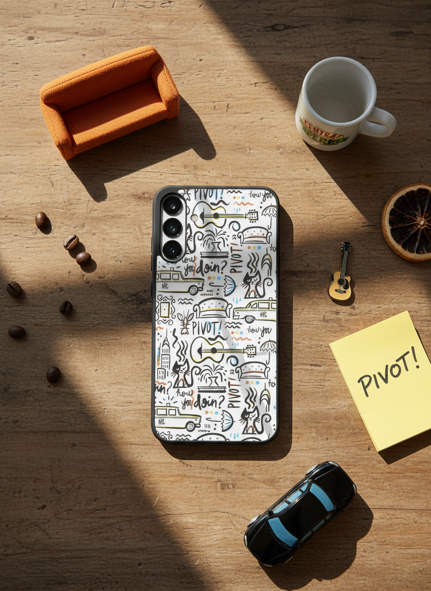 NYC Vibes Premium Glass Back Cover For Galaxy S Series The Case & Co India