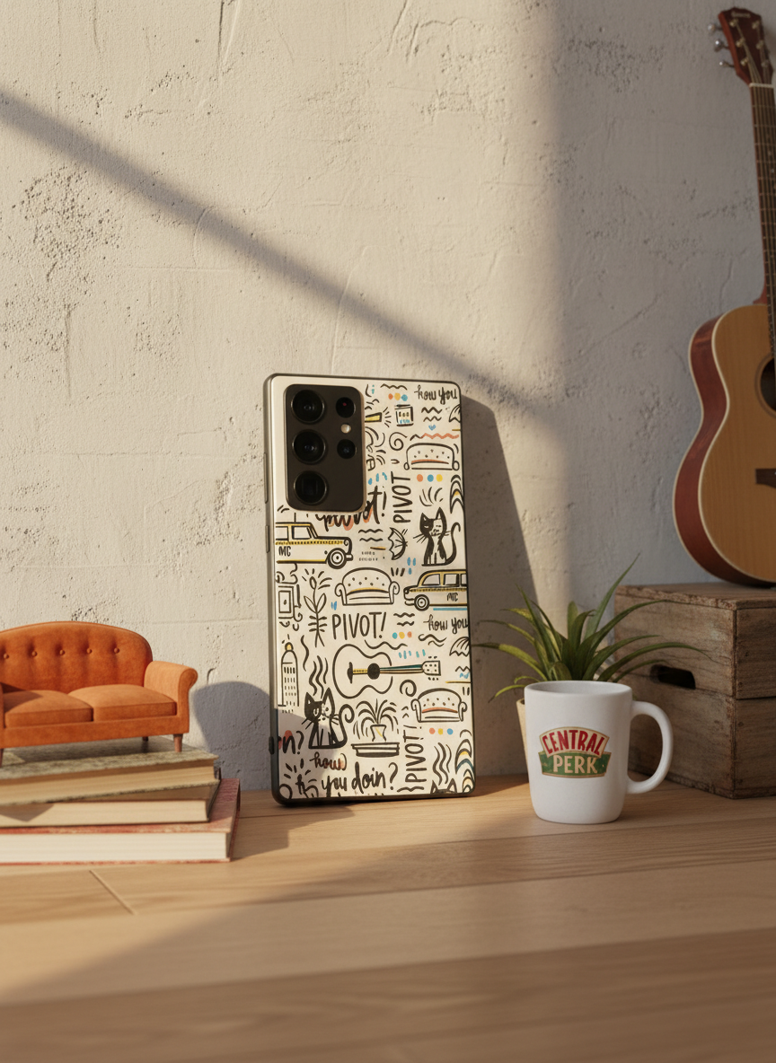 NYC Vibes Premium Glass Back Cover For Galaxy S Series The Case & Co India