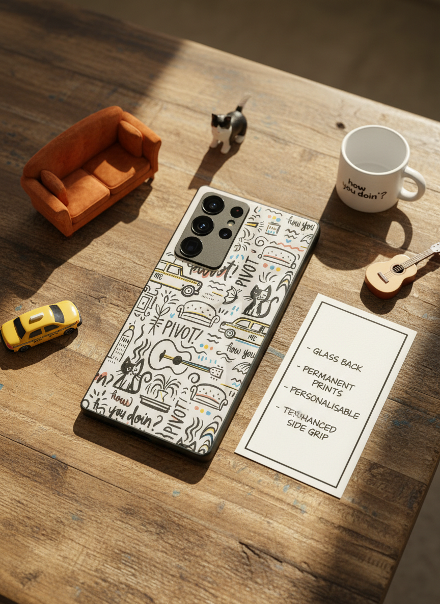 NYC Vibes Premium Glass Back Cover For Galaxy S Series The Case & Co India