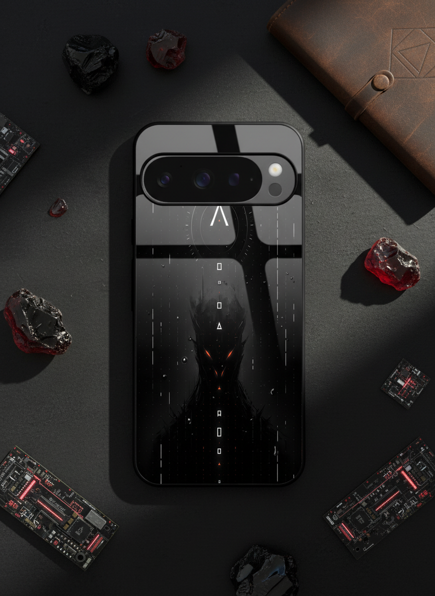 Oblivion Eyes Premium Glass Back Cover For Google Pixel 7,8,9,10 Series The Case & Co India