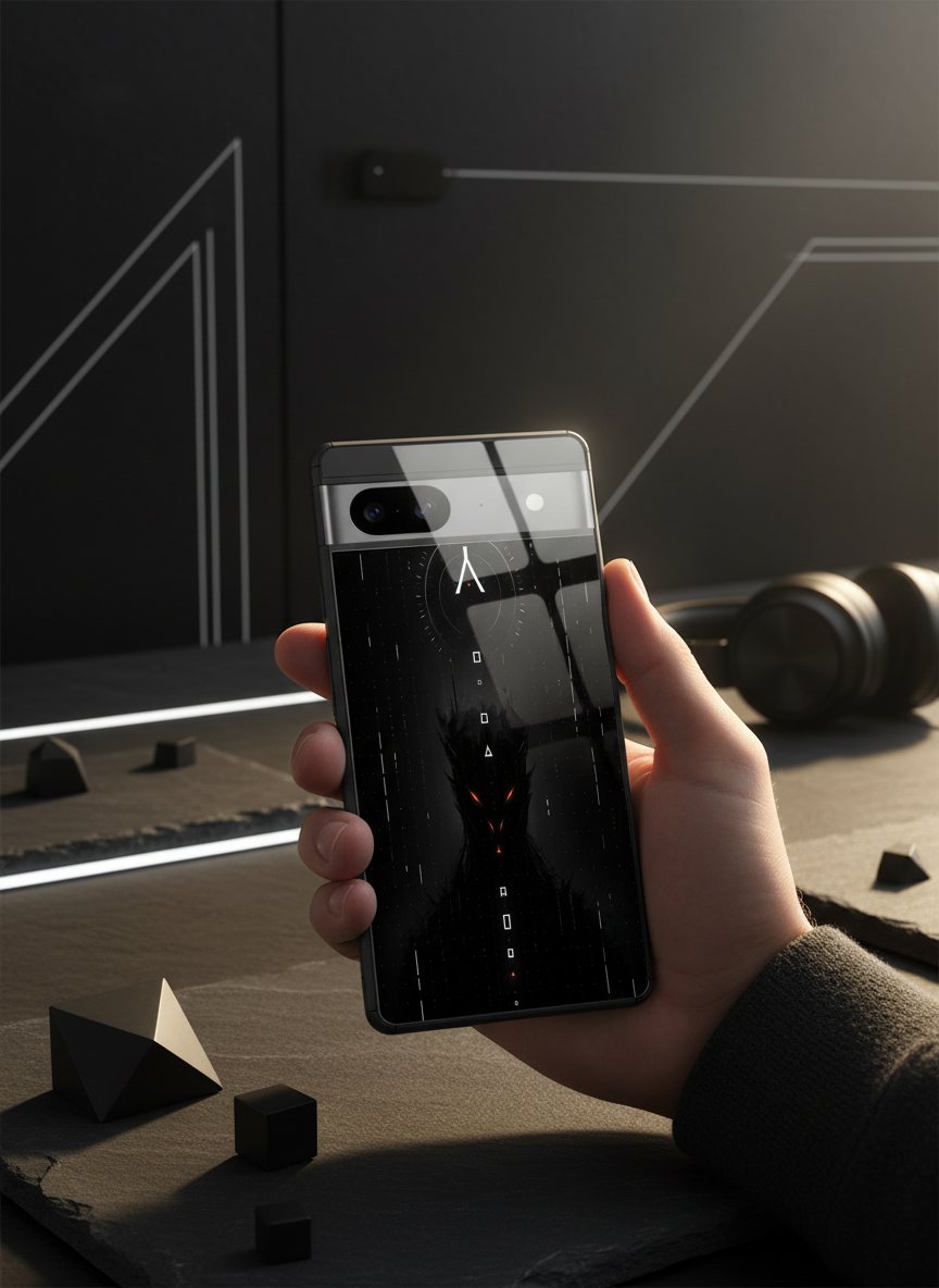 Oblivion Eyes Premium Glass Back Cover For Google Pixel 7,8,9,10 Series The Case & Co India