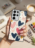 Painted Love Premium Glass Back Cover For Galaxy S Series The Case & Co India